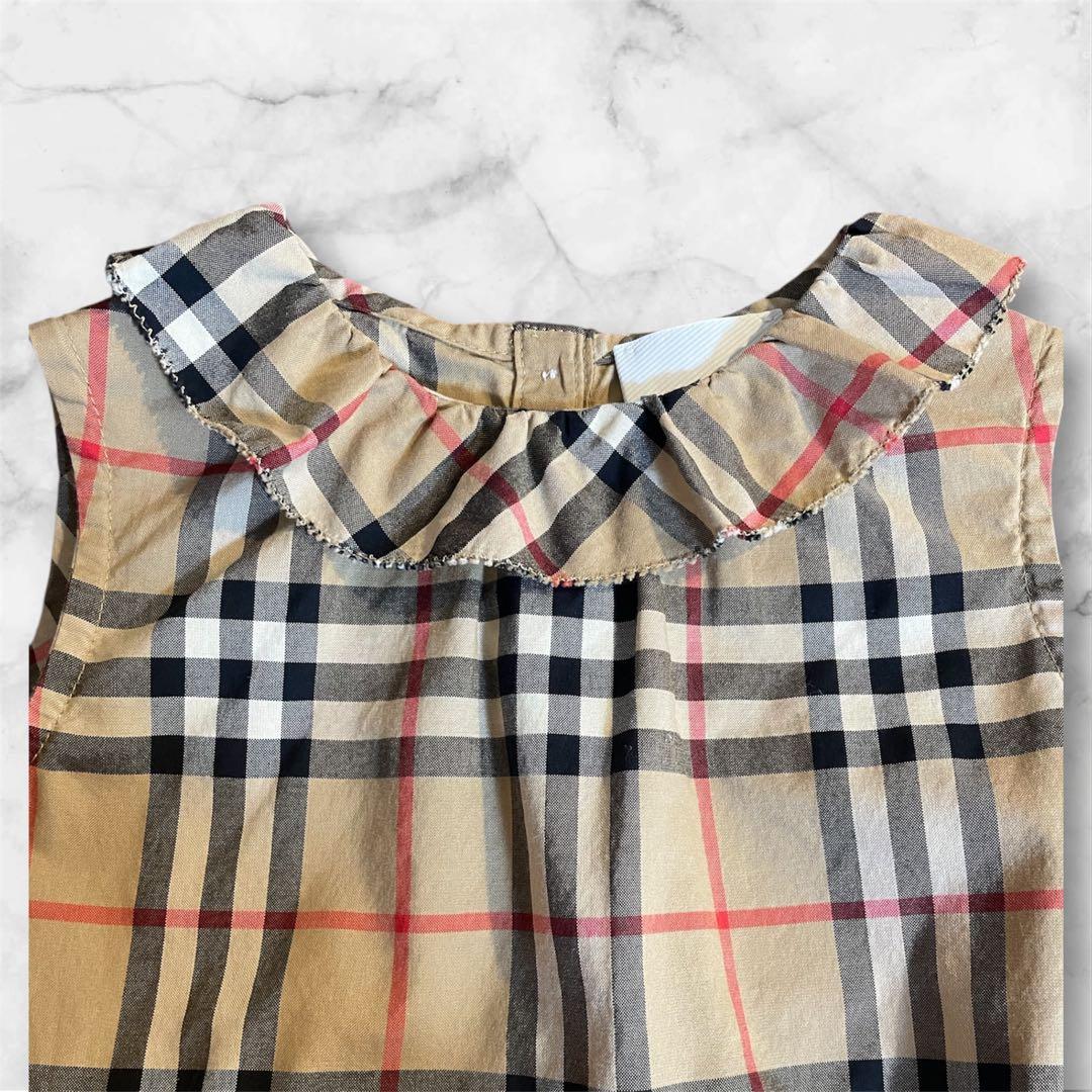 専用　BURBERRY バーバリー　ロンドン ノバチェック　ロンパース　80