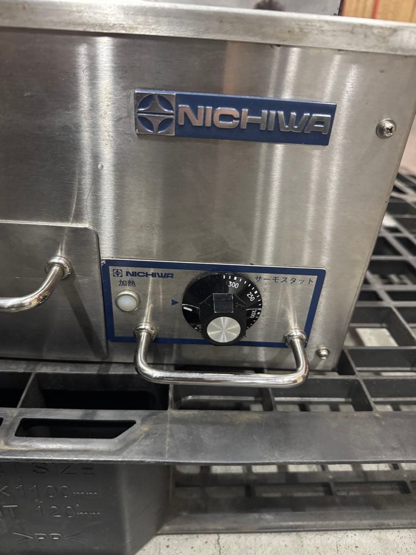 卓上電気ミニグリドル ニチワ電機 MTEG-3 業務用