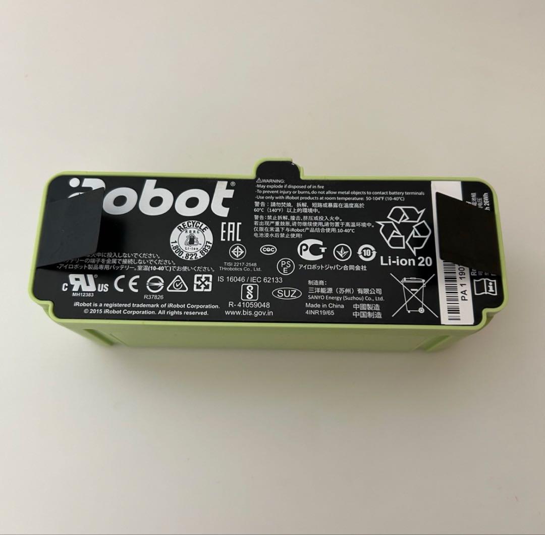 【純正品】iRobot ルンバ純正リチウムバッテリー 600/800シリーズ対応