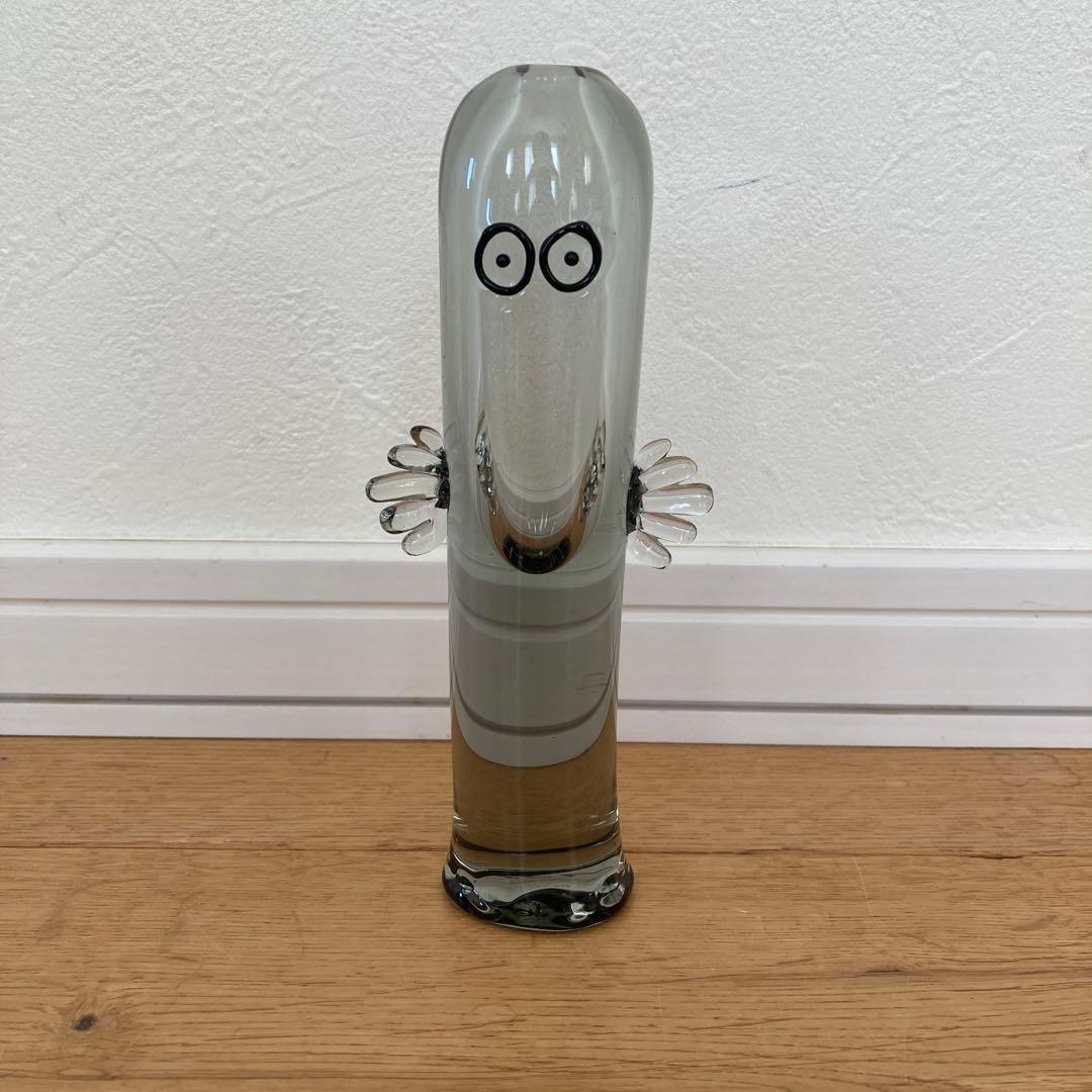 MOOMIN xSghr コラボ　ニョロニョロの一輪挿し　ムーミン×スガハラ