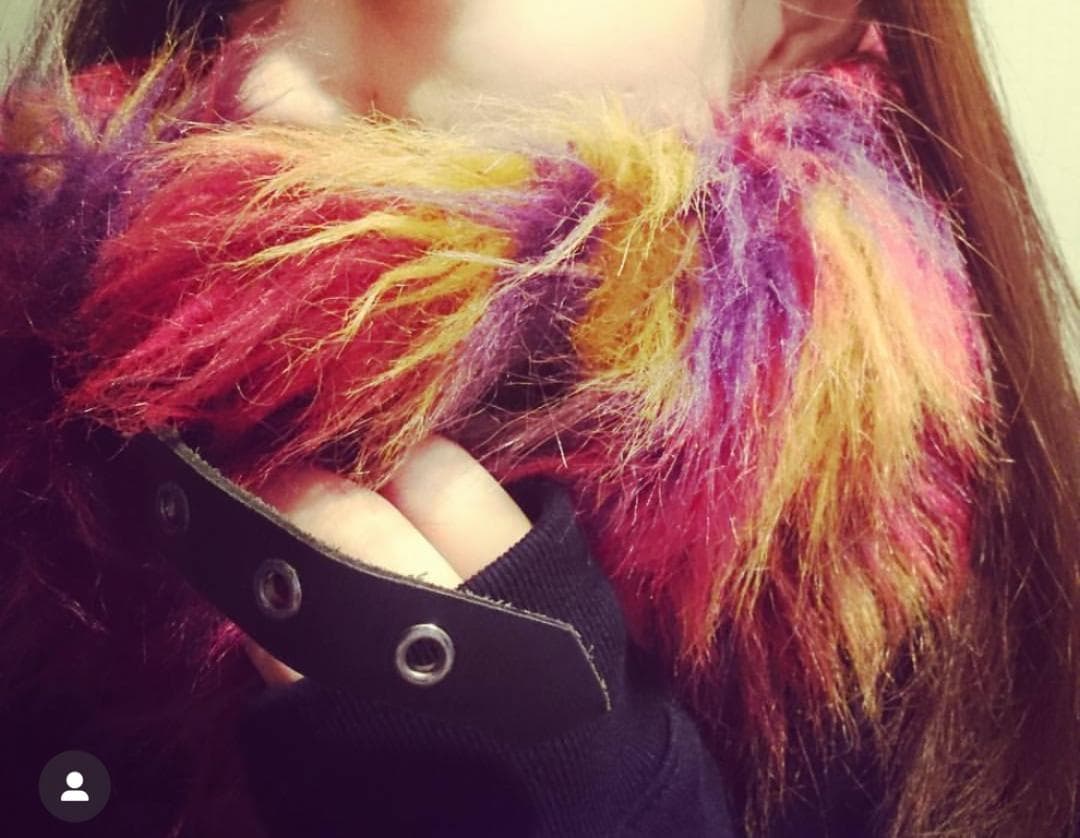 alice auaa　アリスアウアア　ネックウォーマー　限定ミックスカラー