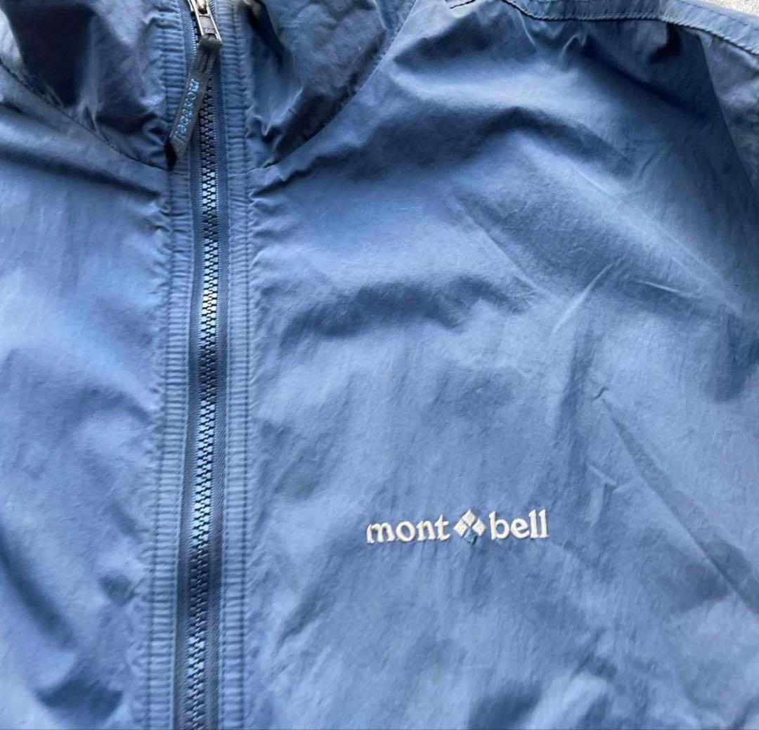 古着 90s montbell ナイロンジャケット　フリース　テック