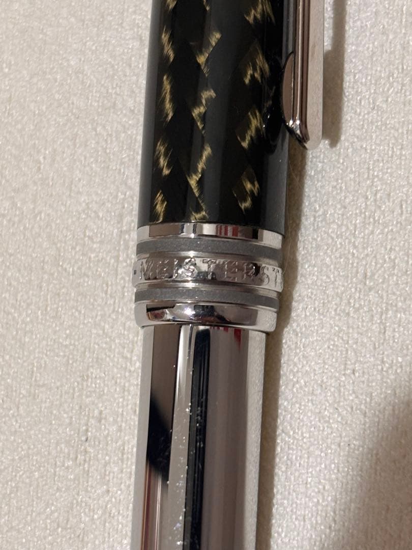 は*@様 【希少】MONT BLANC マイスターシューテュック　カーボンアンド