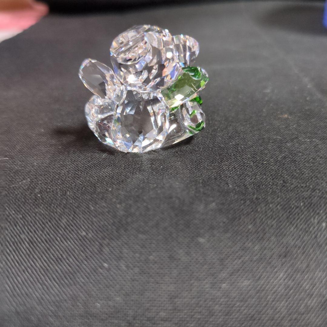 スワロフスキー　クリスベア グッドラック　クローバー新品未使用