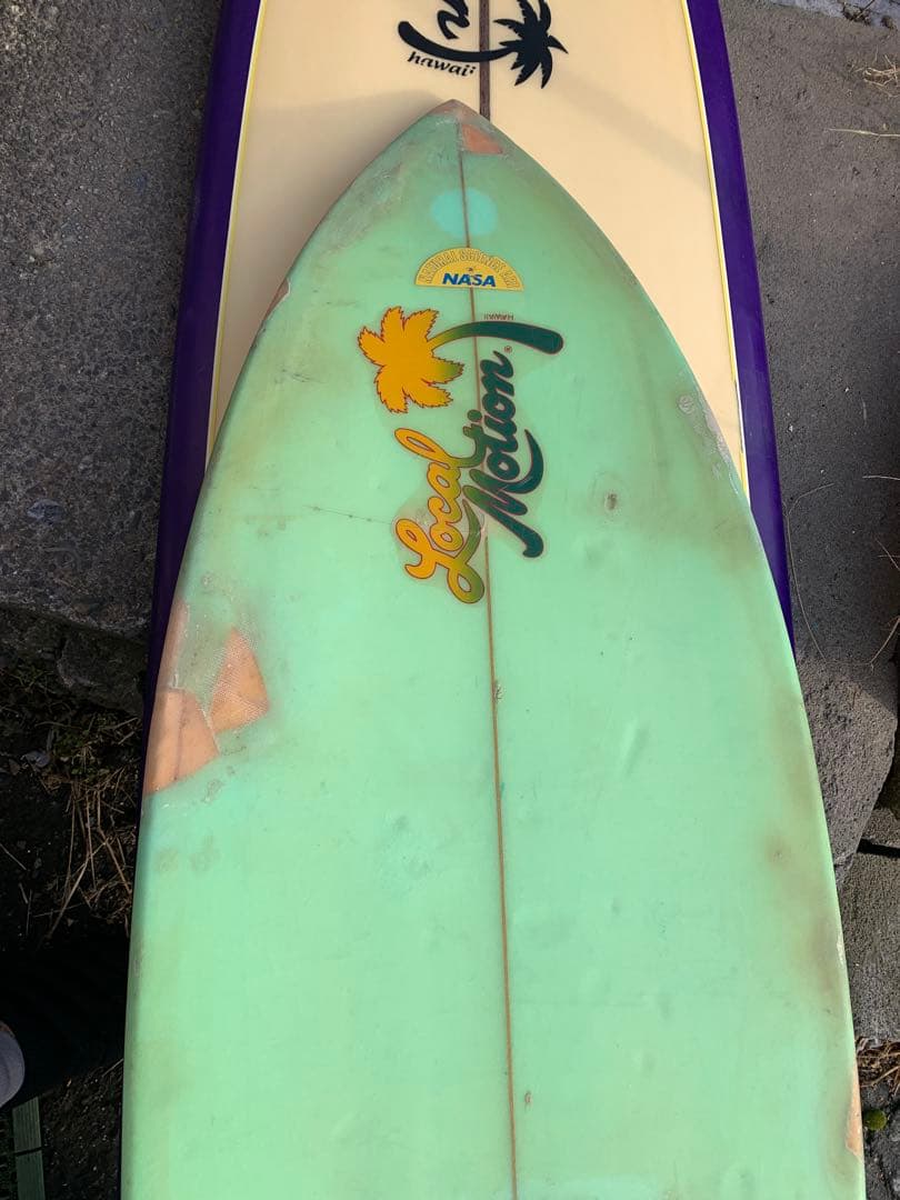 1979年ローカルモーションシングルフィンサーフボード