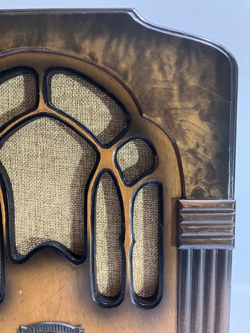 真空管ラジオ　完動品　外部入力端子付き