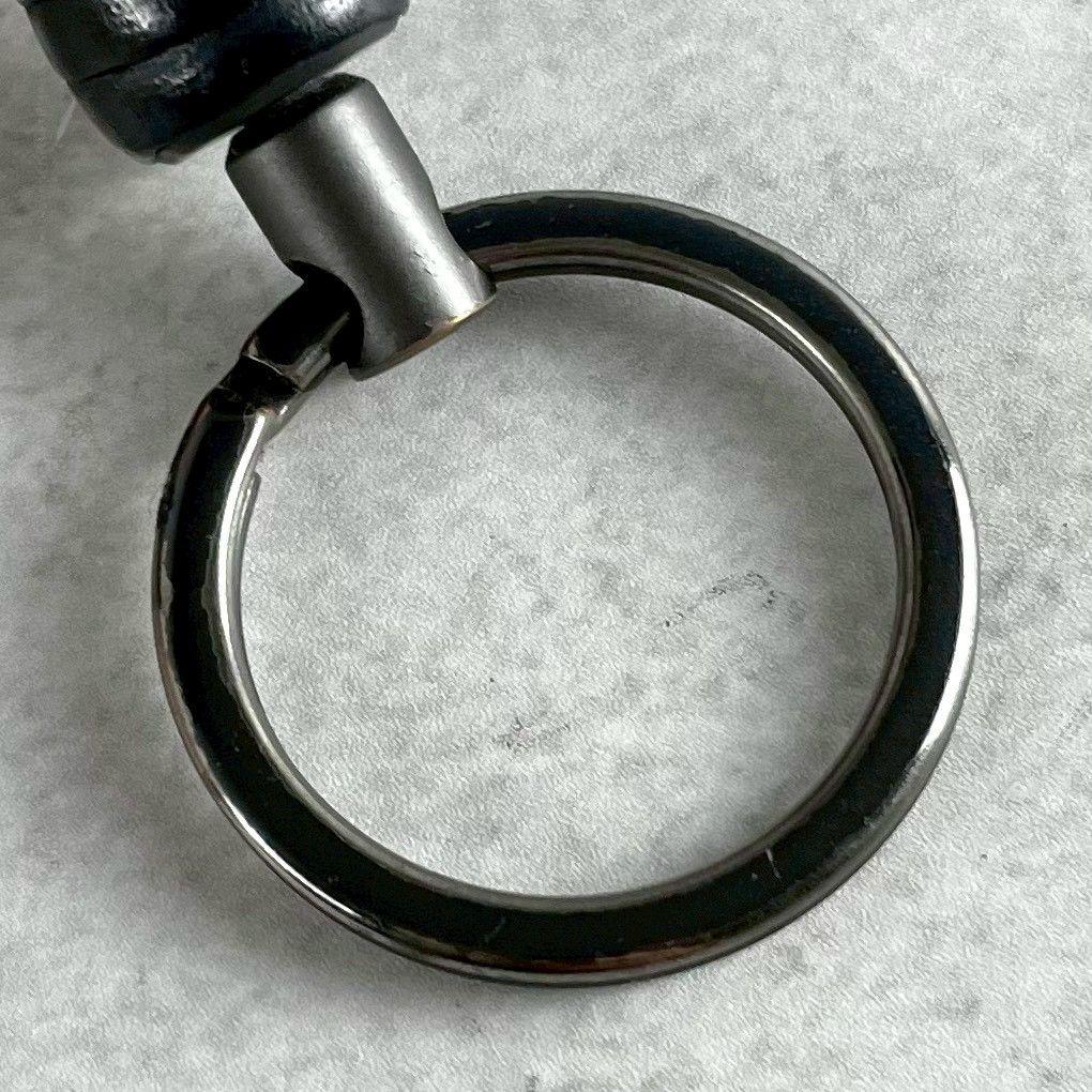 Bottega Veneta イントレチャート キーリング レザー チャーム