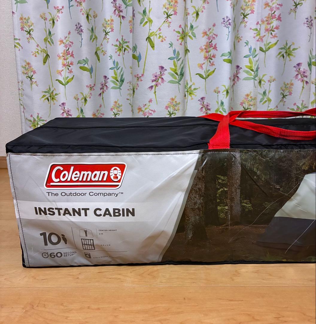 Coleman instant cabin 10 person 大型 テント