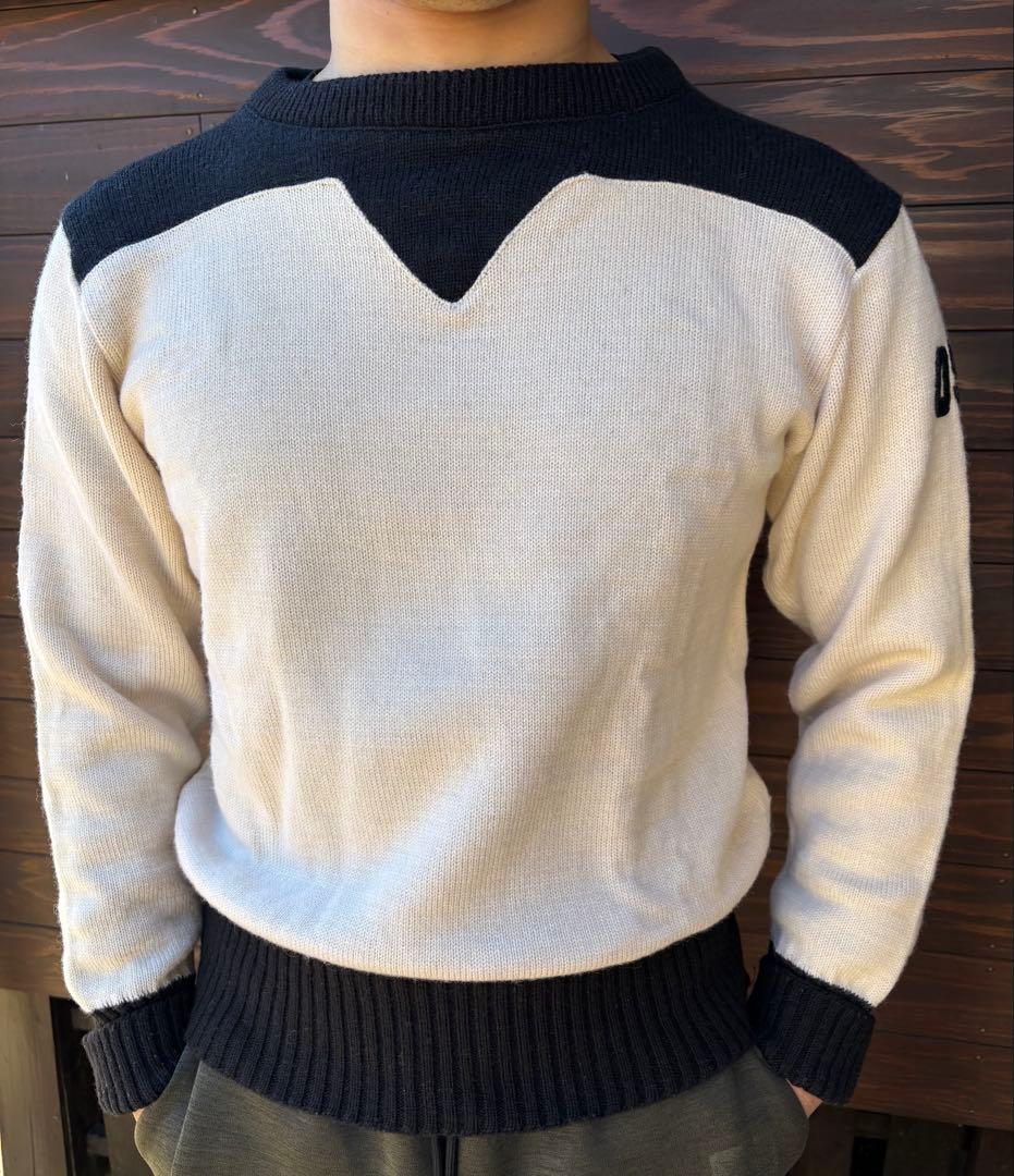 デッドストック 150着限定ラングリッツレザー ディーエン ウール セーター