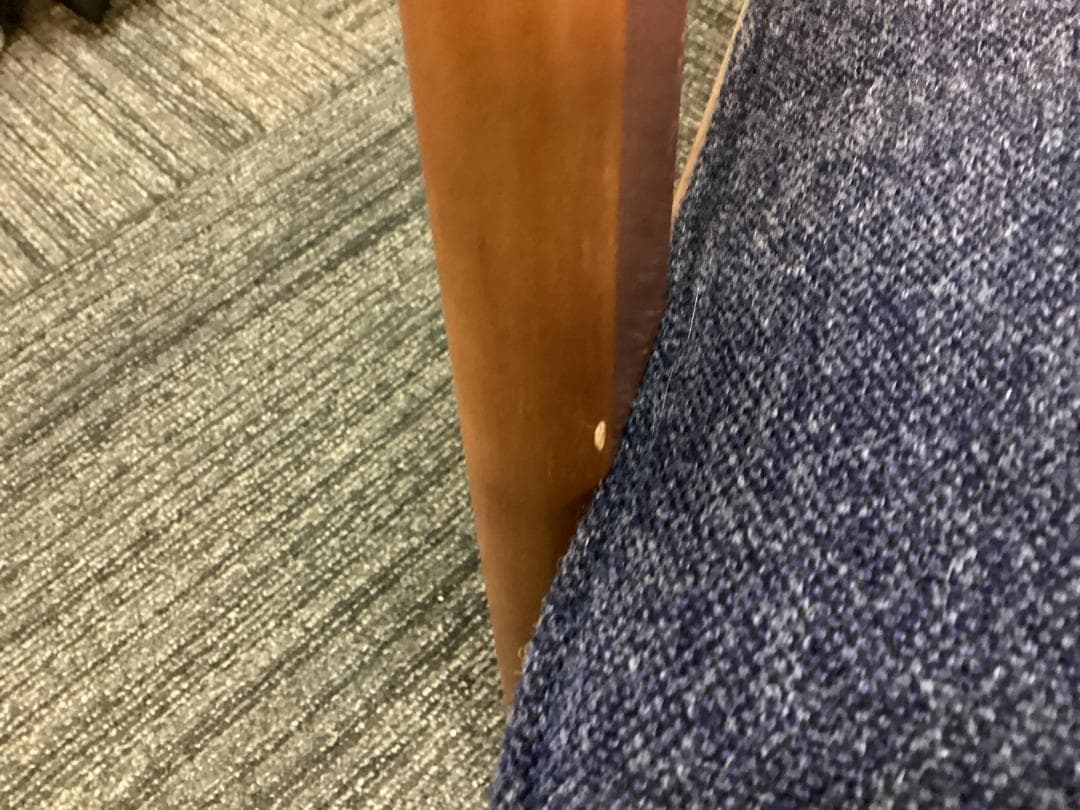 １脚のみ　カリモク６０　Kチェア　タープブルー　１シーター