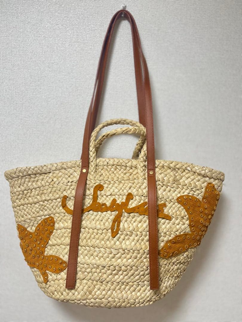 美品】 See ByChloe カゴバッグ トートバッグ　マザーズバッグ