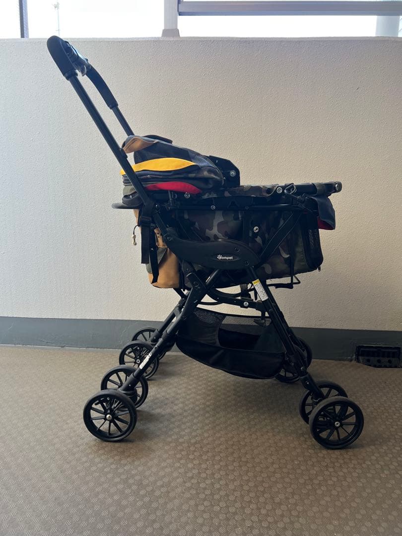 値下げしましたcompet×DOGDEPT コラボカート　デニム/カーキ/迷彩柄