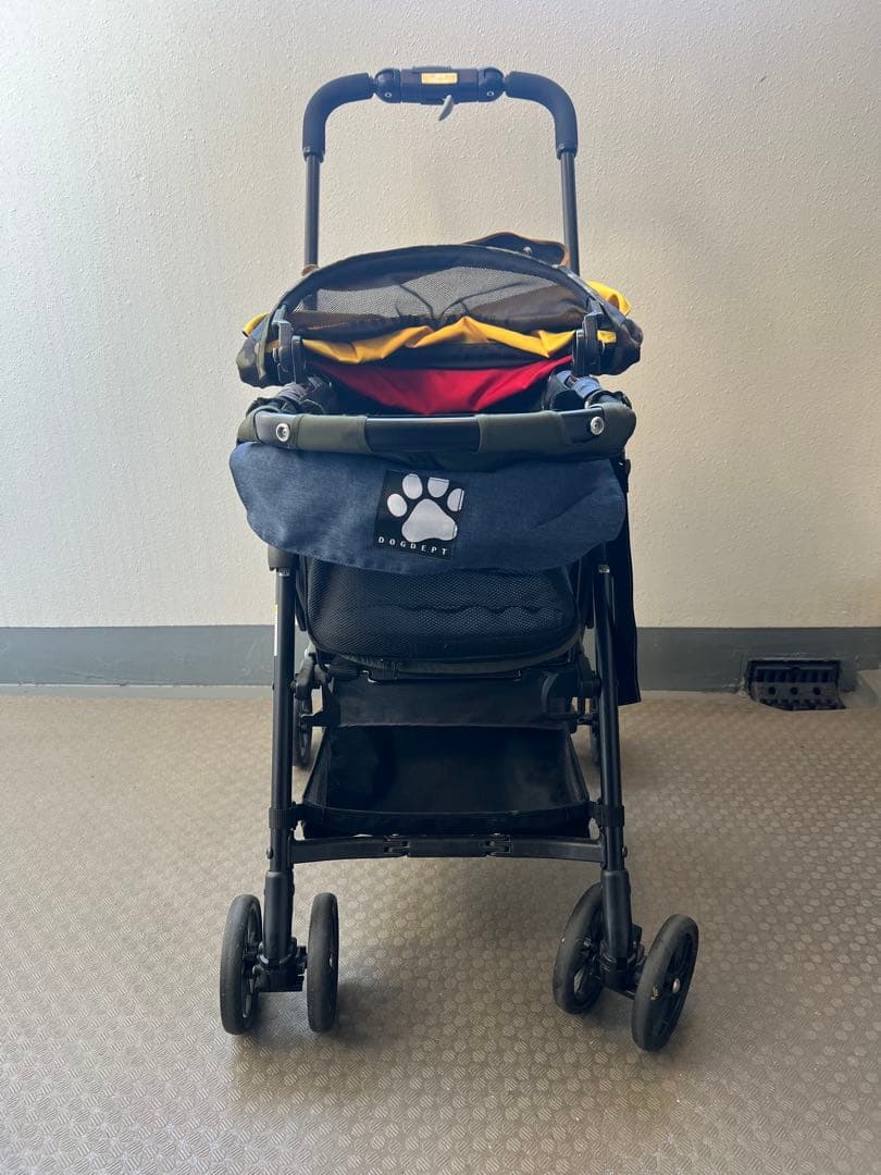 値下げしましたcompet×DOGDEPT コラボカート　デニム/カーキ/迷彩柄