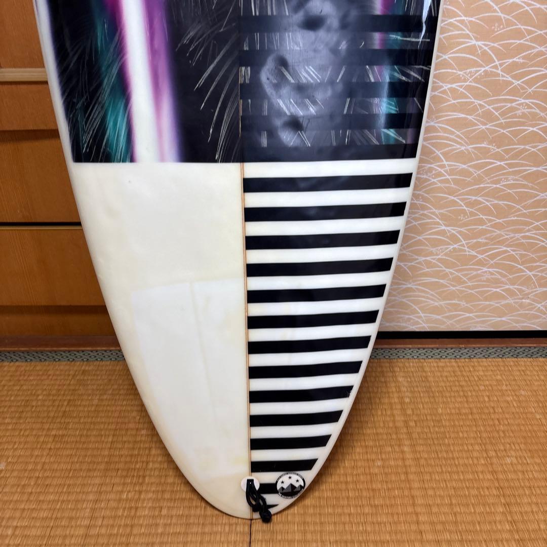 SUPERBRAND 5.10 ショートボード 5フィン　おまけフィン付き