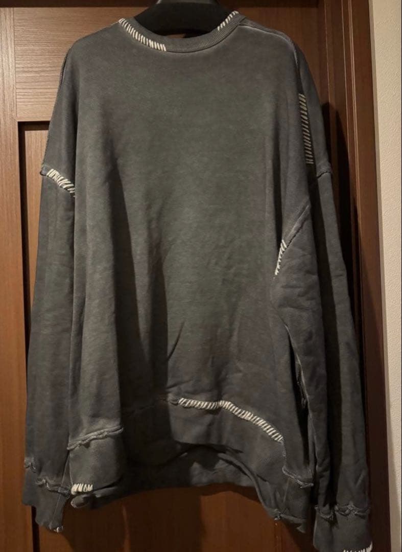 MAISON SPECIAL ヘビーウェイトエンブロイダリーダメージオーバー