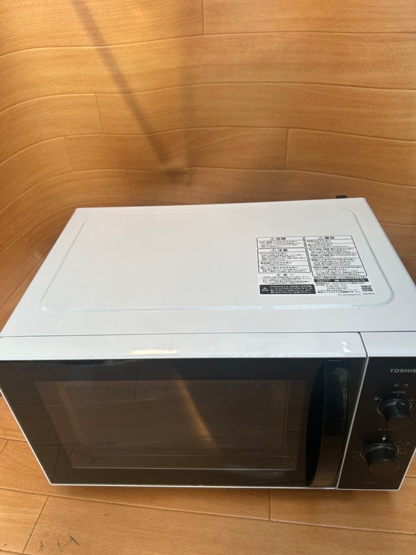 TOSHIBA 電子レンジ　ER-M17Y ホワイト 2024年製