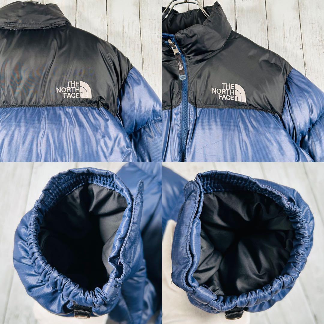 ノースフェイス ダウンジャケット 700フィル ヌプシ ネイビー M 39