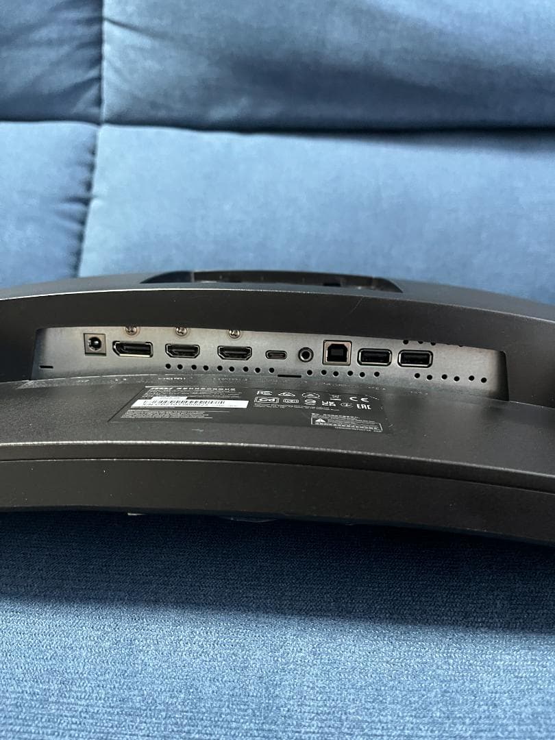 MSI 湾曲ゲーミングモニター MAG 275CQRF-QD 27インチ 中古