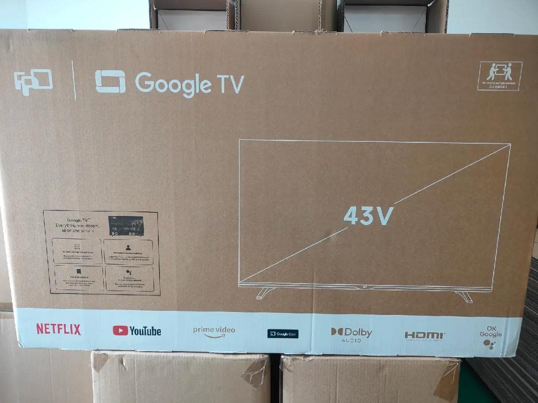 【期間限定セール開催中！】FPD 43インチ テレビ Wチューナー搭載