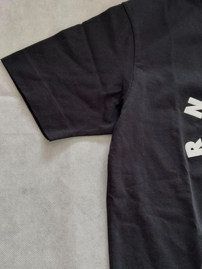 再入荷 大人もOK MARNI シャツ 半袖 ロゴ ブラック 12Y 150cm