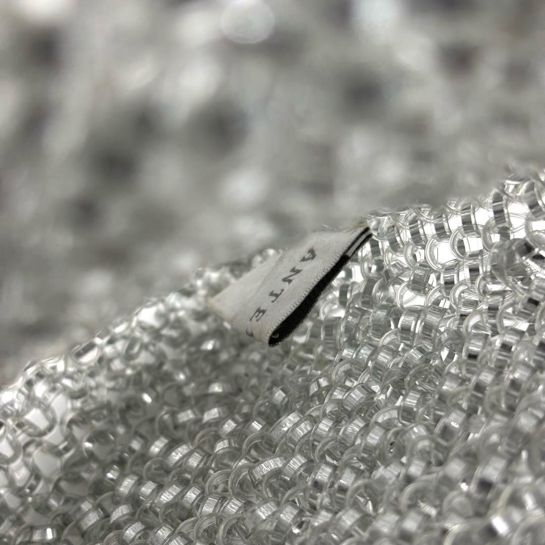 美品　ANTEPRIMA　スタンダードミニアトゥーラ　インナーバッグ　シルバー