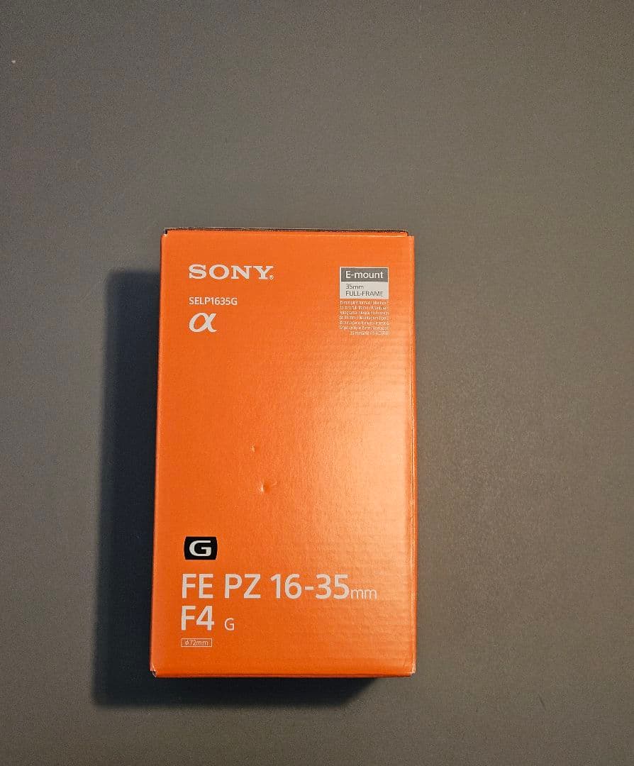 【美品】SONY FE PZ 16-35mm F4 G レンズ