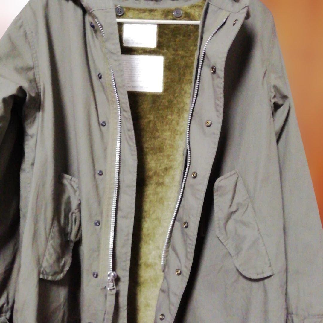 と*も様 ヒューストンオリーブグリーン フード付きパーカ －