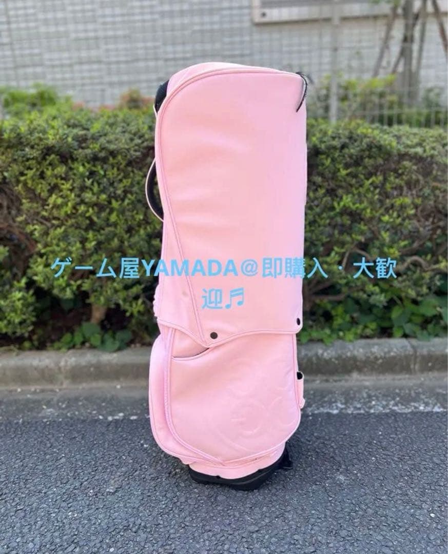 【即発送】 G/FORE ジーフォア ゴルフ キャディバッグ スタンド型 ピンク