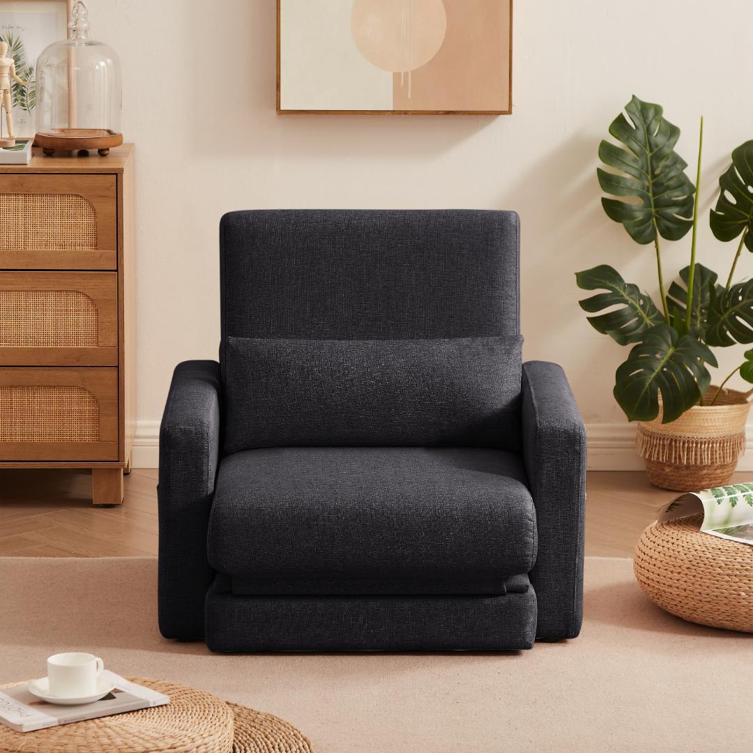 ソファーベッド 折りたたみベッド ローソファー シングルソファーベッド