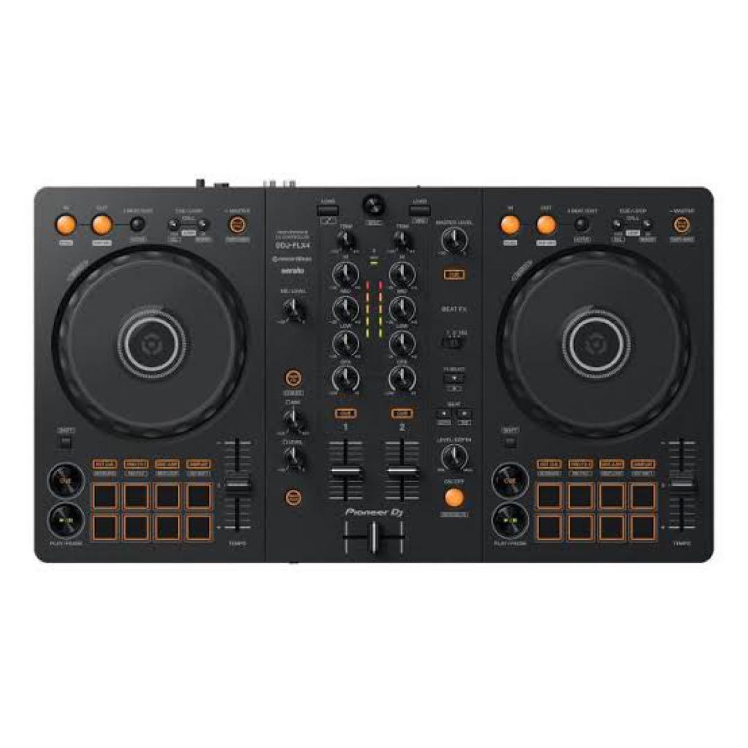 DDJ-flx4 非純正セミハードケース付き