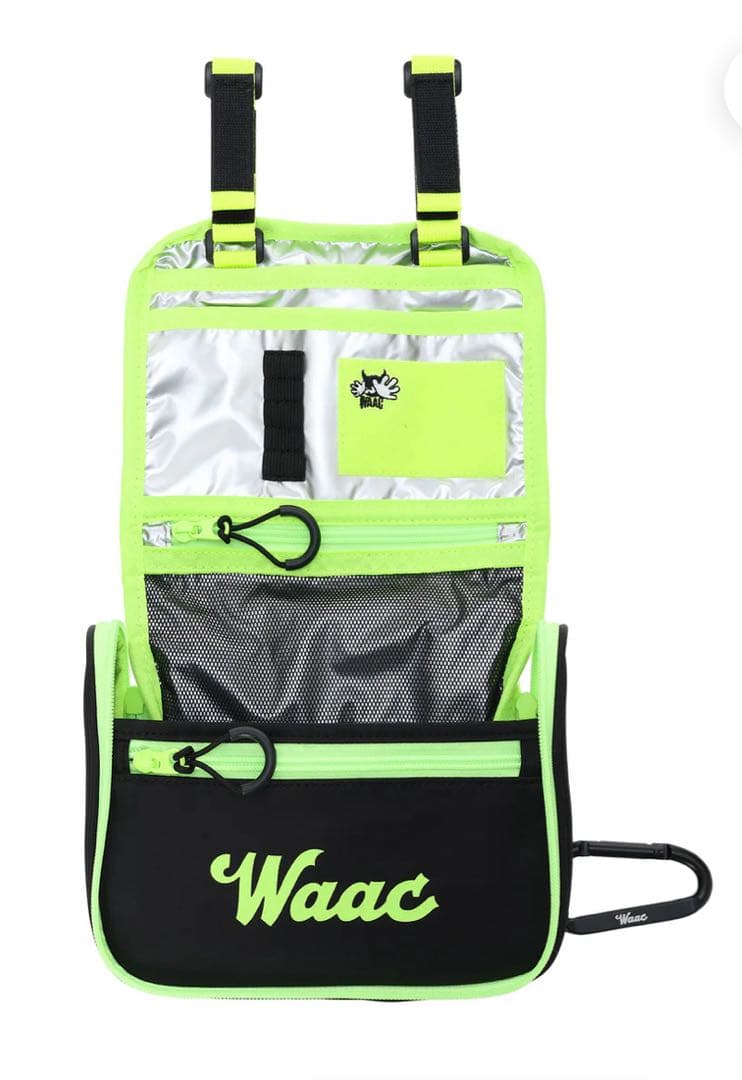 ワック　WAAC UNISEX オーガナイザー ブラック ポーチ