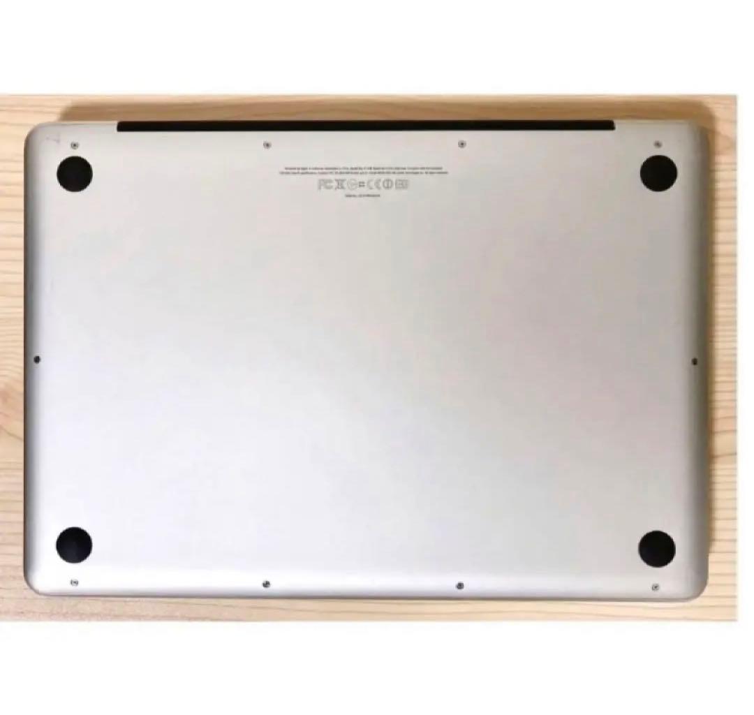 MacBookPro 13インチ【新品SSD(取付済)】充電器付き
