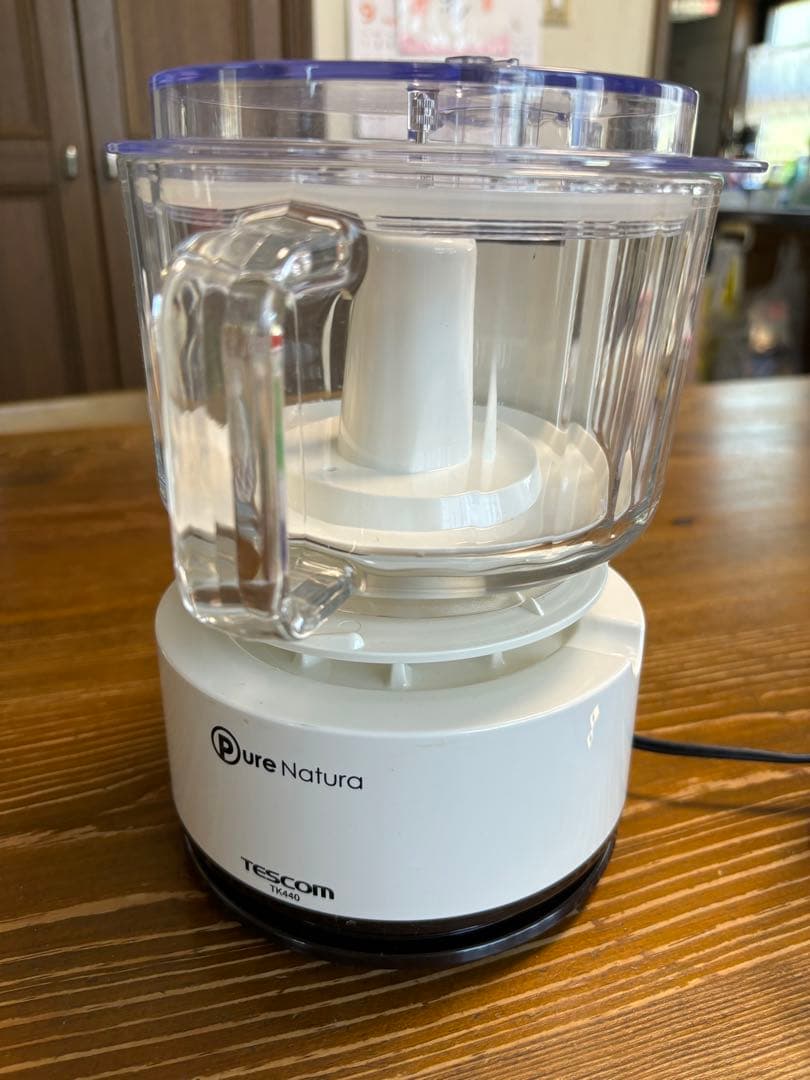 TESCOMフードプロセッサー PureNatura ホワイト TK440-W