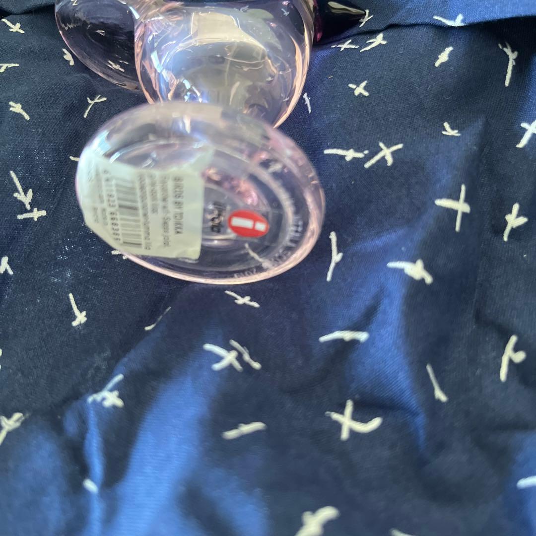  シエッポ脚付　ピンク×ダークライラック