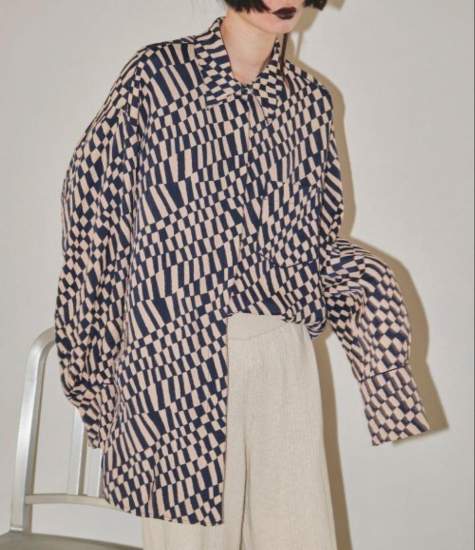 TODAYFUL トゥデイフル★ Geometric Over Shirts