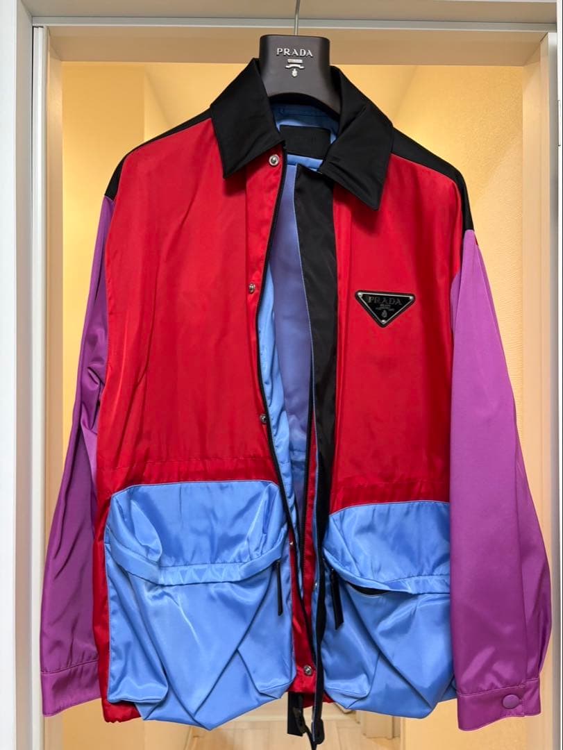 PRADA ASAP着用　ナイロンジャケット プラダ　エイサップ