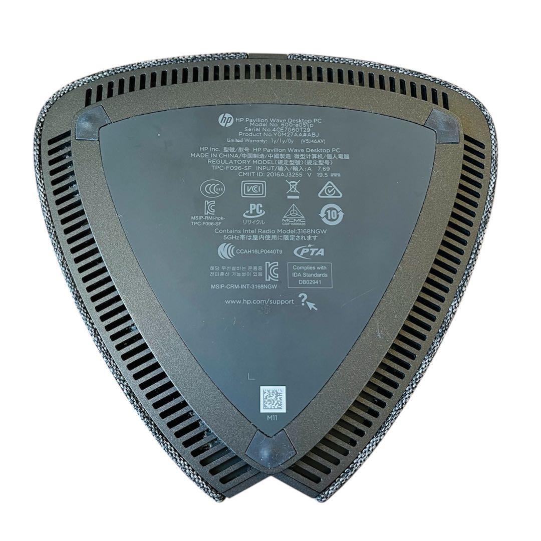 【動作確認済 美品】HP Pavilion Wave 600-a051jp PC