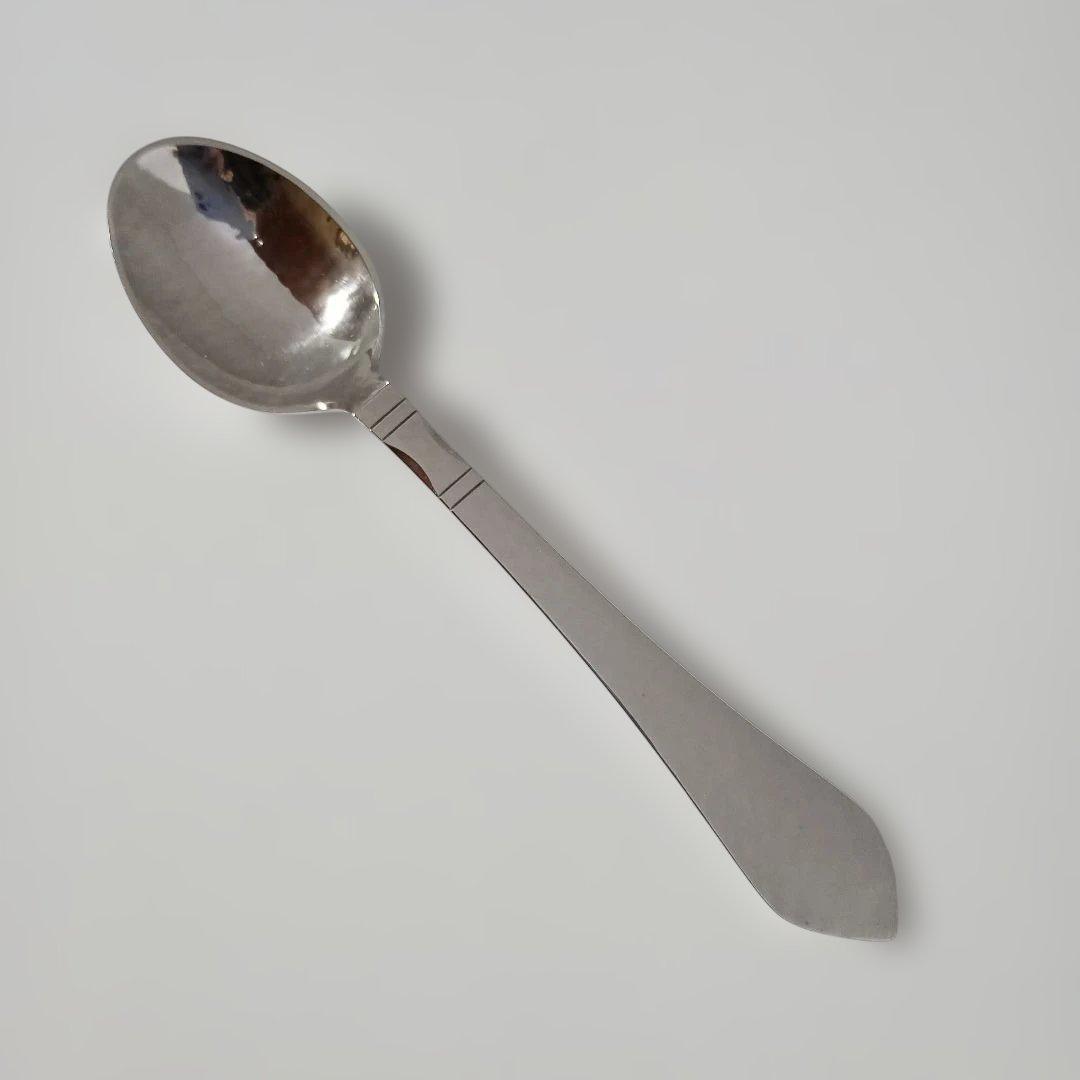 ジョージジェンセン　コンチネンタル　コーヒースプーンペア　シルバー９２５　未使用