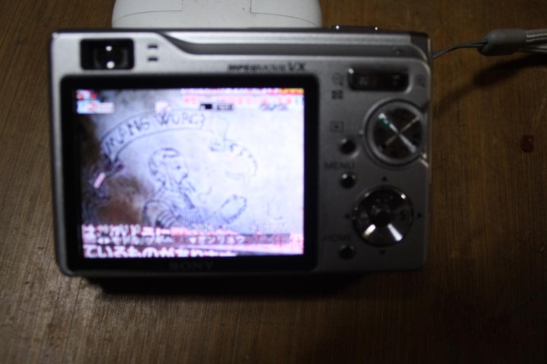 SONY Cyber shot 7.2 DSC-W80 動作確認　美品