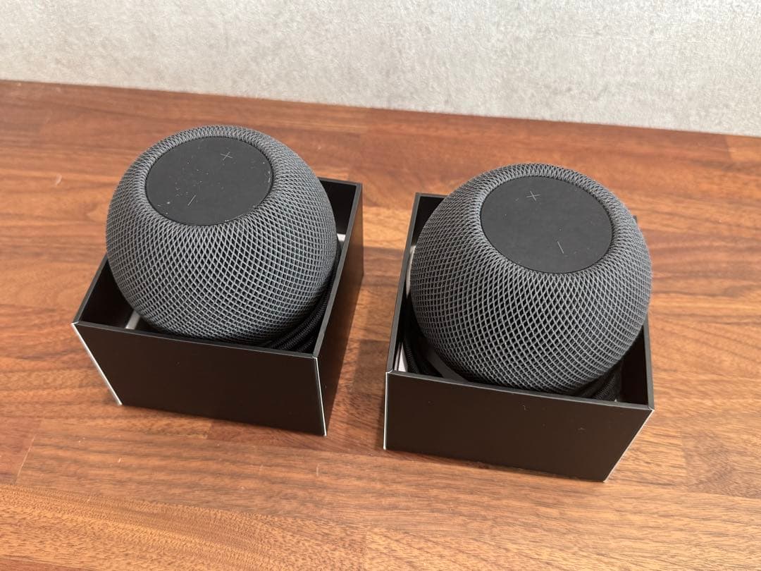 Apple Pod mini A2374 スペースグレー 2台セット