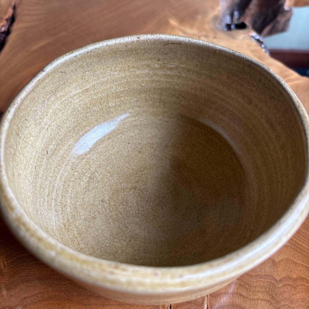 黄楽焼 楽焼 楽印 抹茶碗 茶道具 共箱