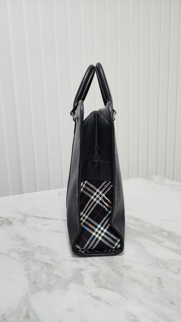 バーバリーブラックレーベル　ビジネスハンドバッグ