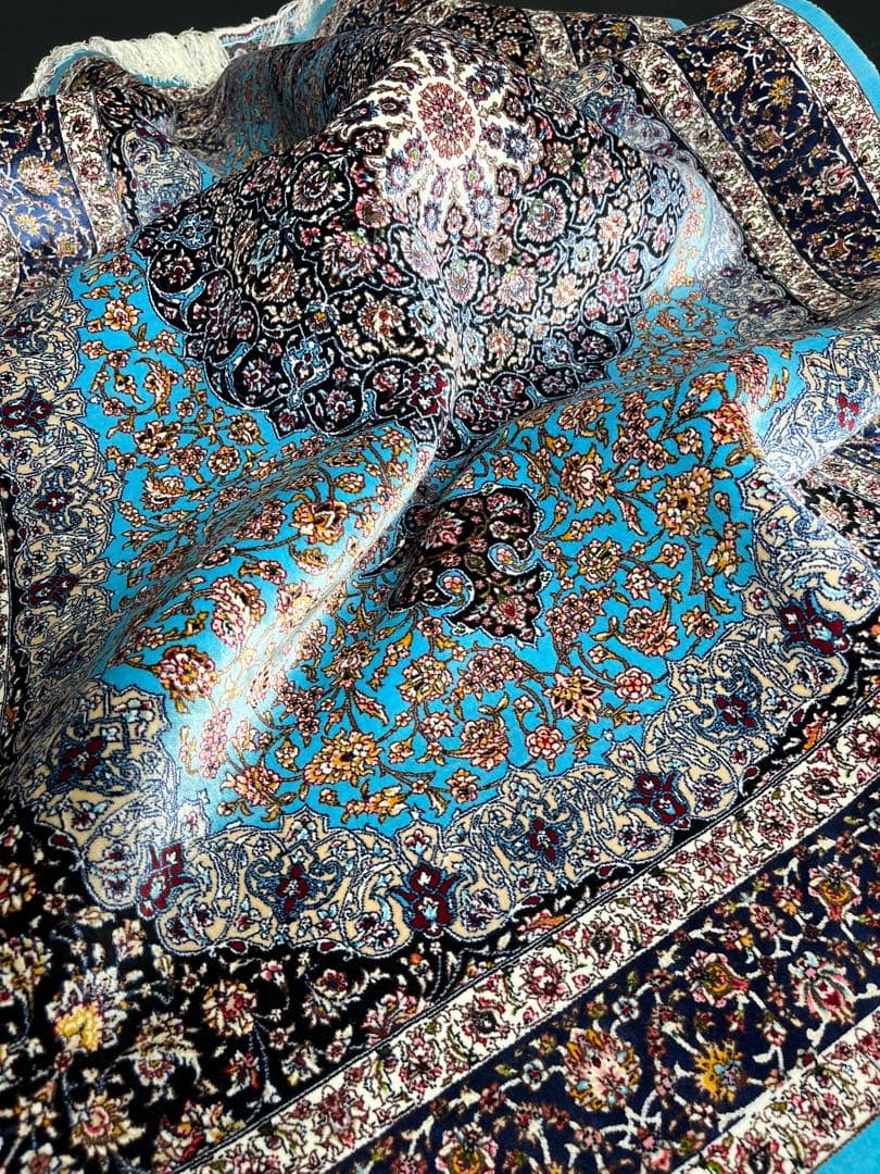 m*n様 最高級 ペルシャ絨毯シルク イラン クム産 約225万ノット100×1