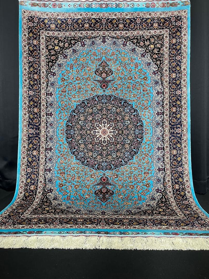 m*n様 最高級 ペルシャ絨毯シルク イラン クム産 約225万ノット100×1