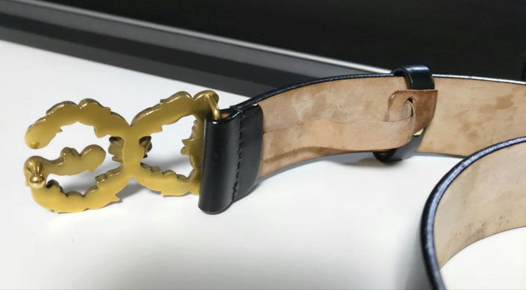 【稀少 ローズ バロック】 ドルチェ&ガッバーナ ベルト