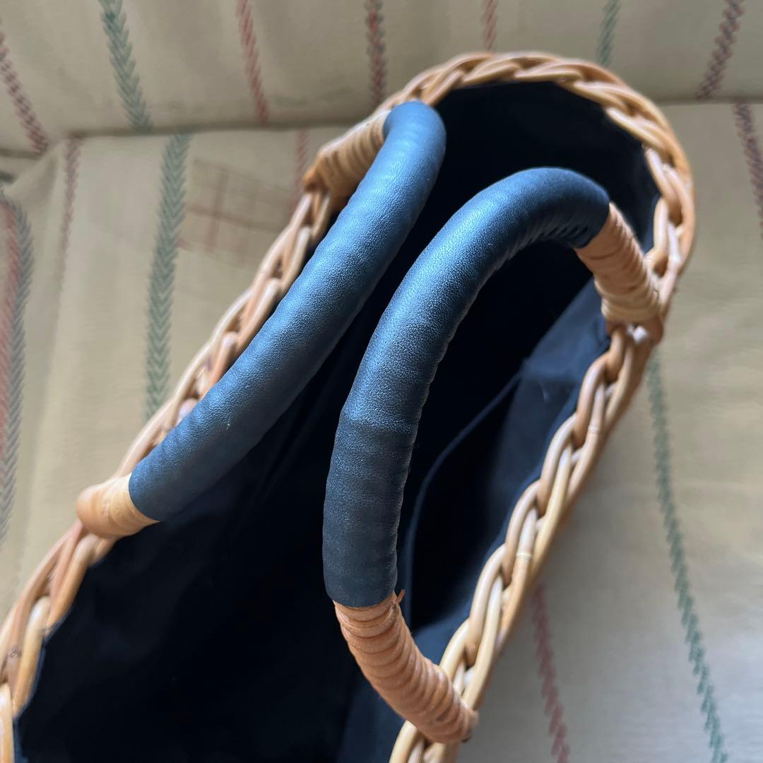 暮らしの道具店 よくばりかごバッグ(リネンクロス付き)