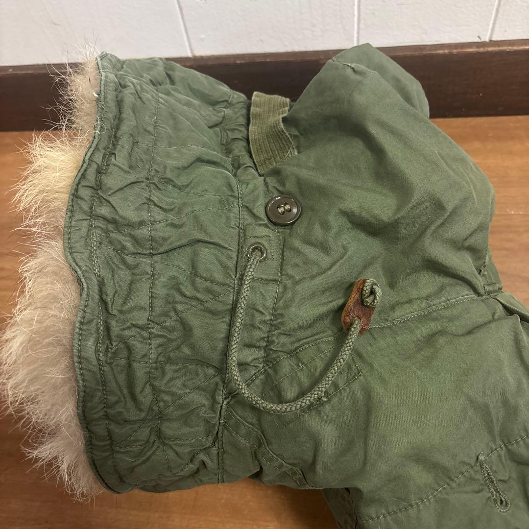 50s 米軍　実物　M51フード　M1951 PARKA コヨーテファ　⑫