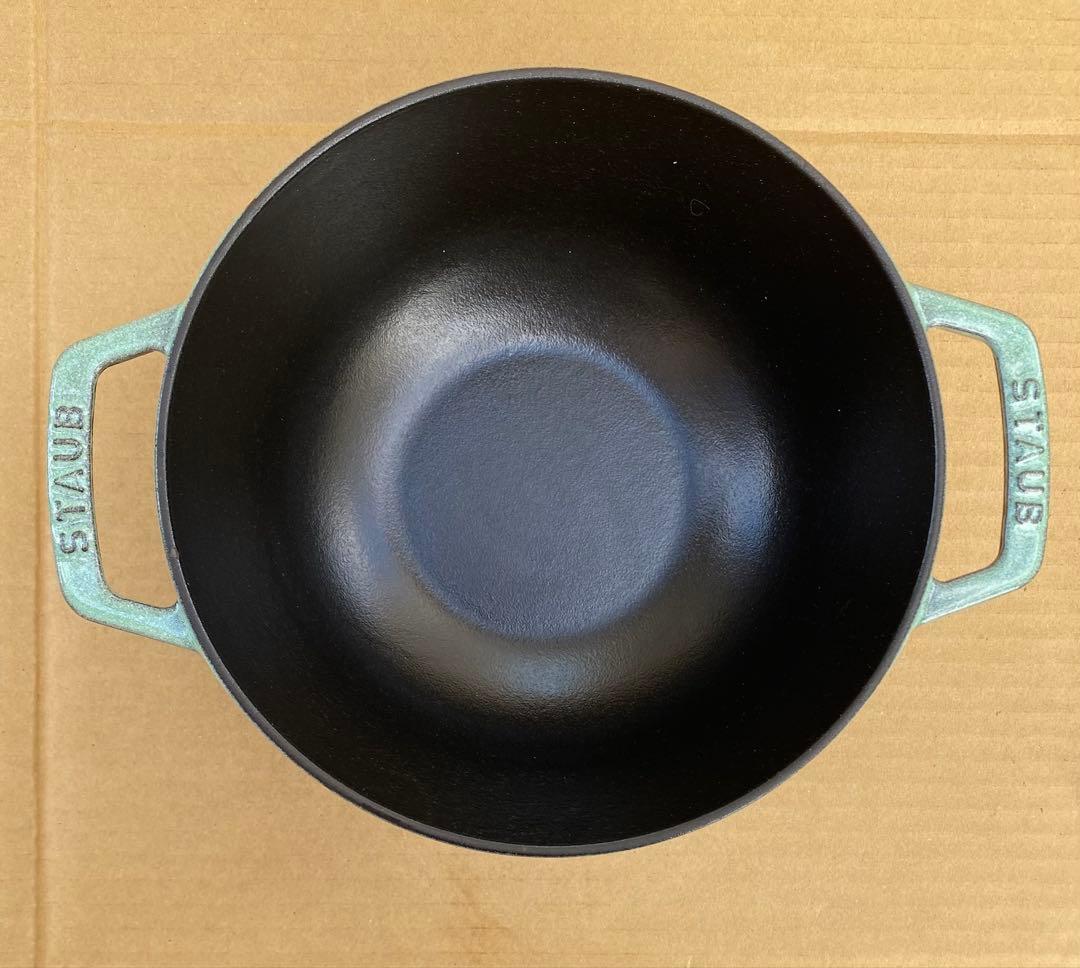 ストウブ　Wa-NABE 20cm Ｌ セージグリーン【生涯保証あり】