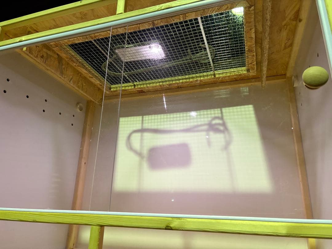 爬虫類ケージ　80×45×60 アルミ複合板仕様