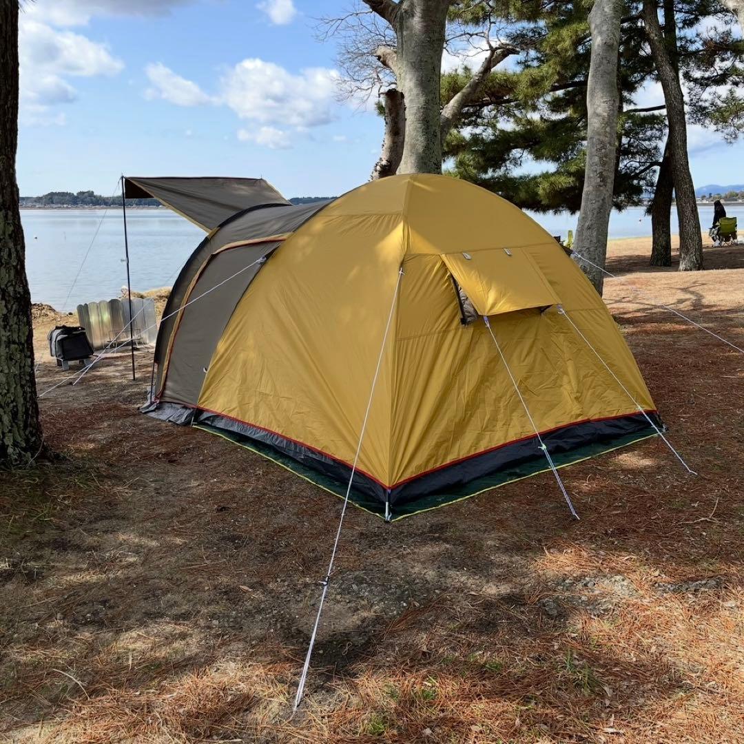 焚き火台も追加 おまけ付き、2人〜3人用　ツールームテント